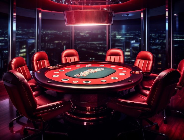 Dealer profesional di studio Casino Hold'em